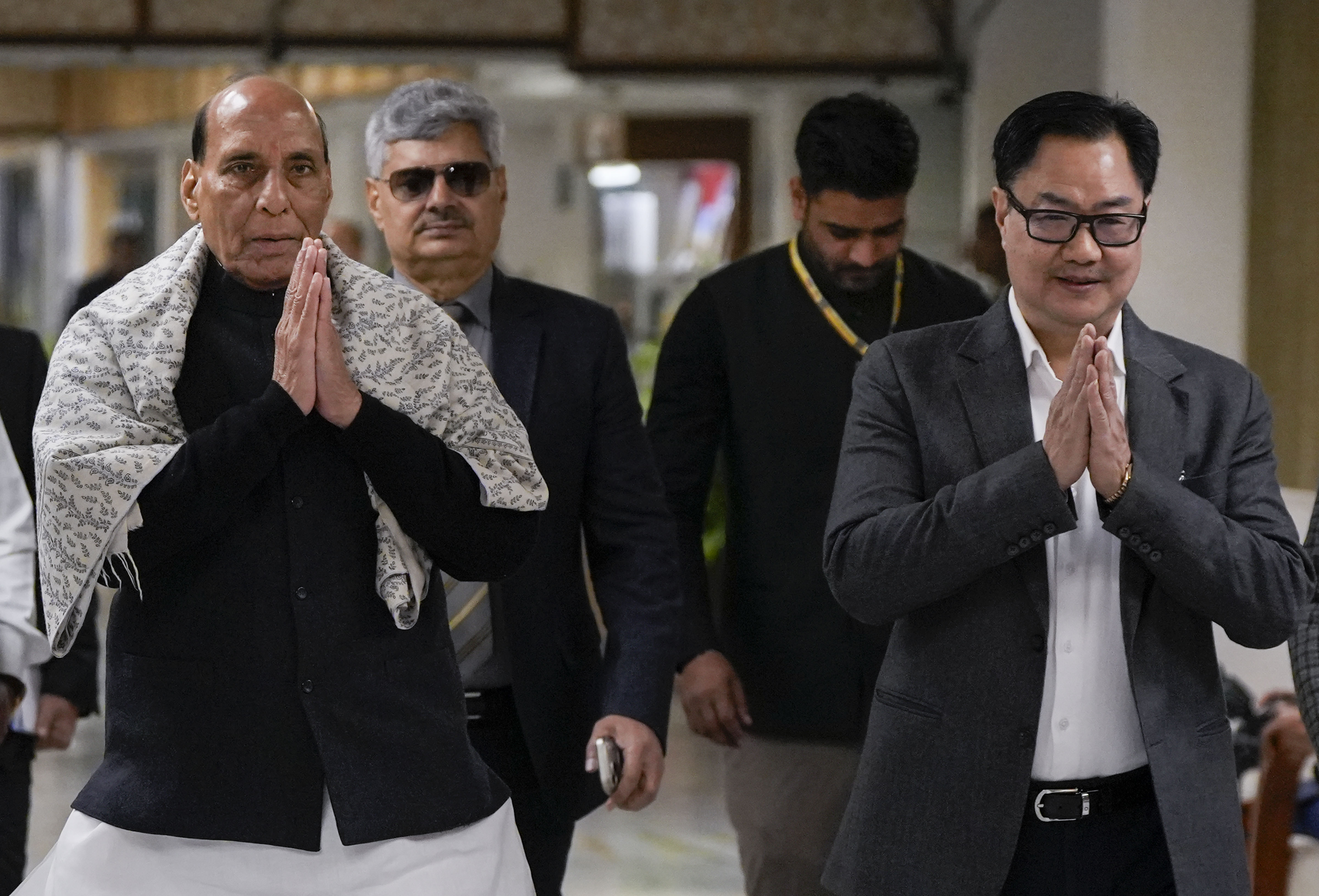 Aam Aadmi Party MP Sanjay Singh raised the issue of Shankracharya