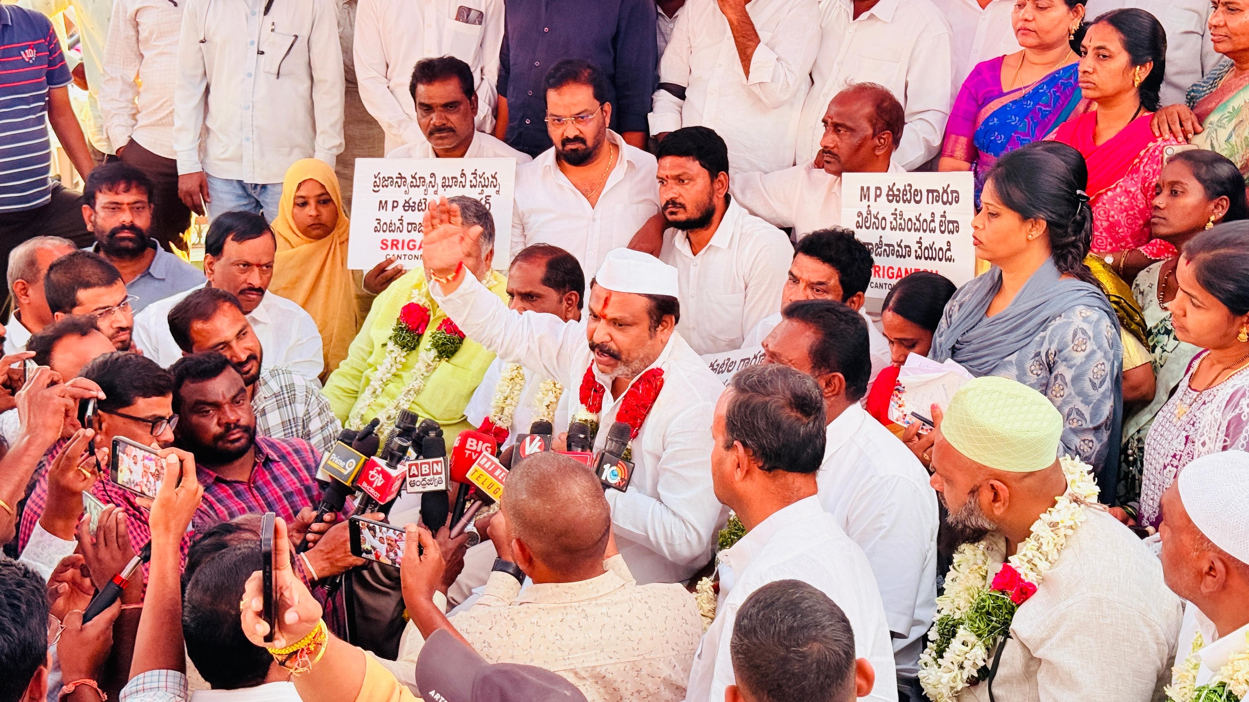 Cantonment MLA Ends Hunger Strike