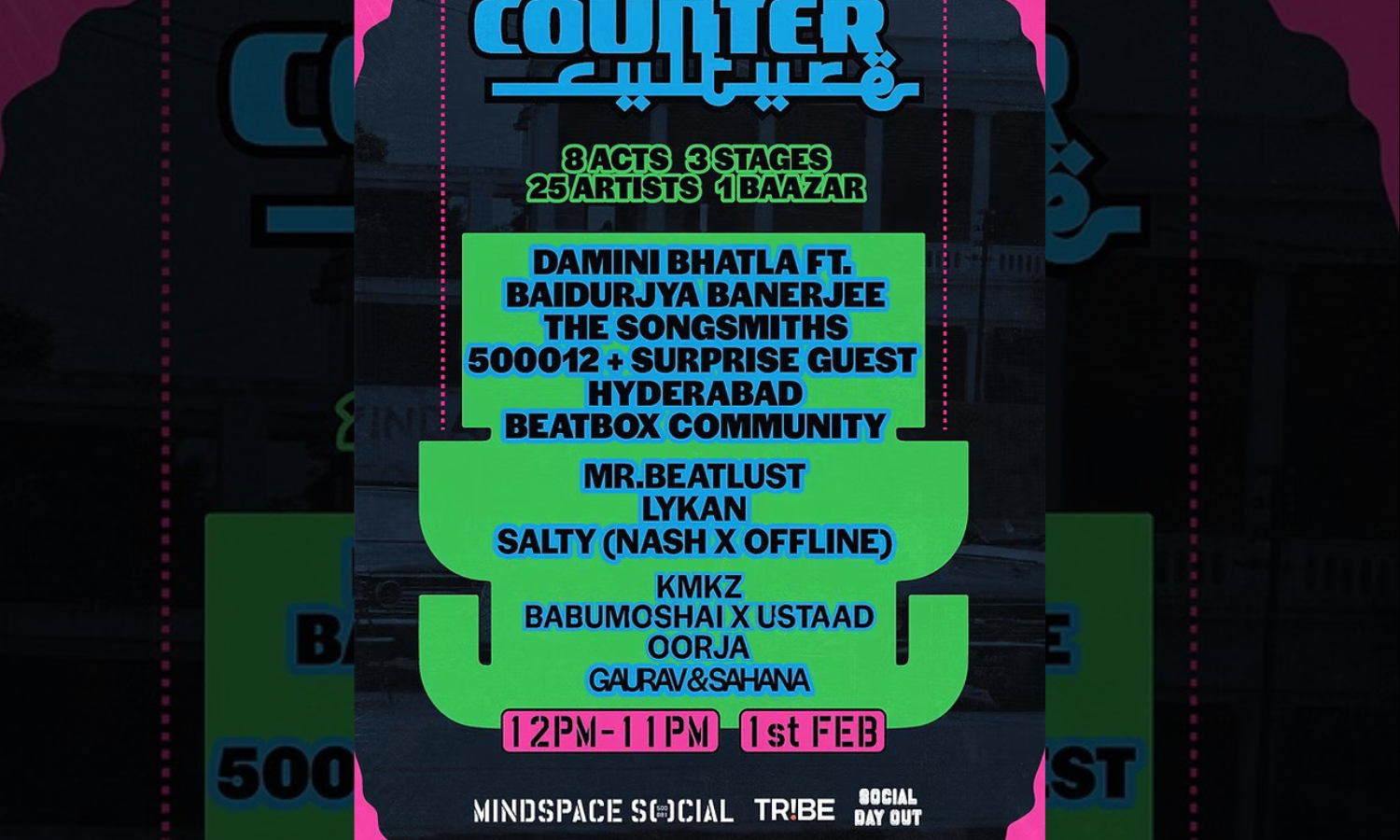 Counter Culture Fest Debuts in Hyderabad