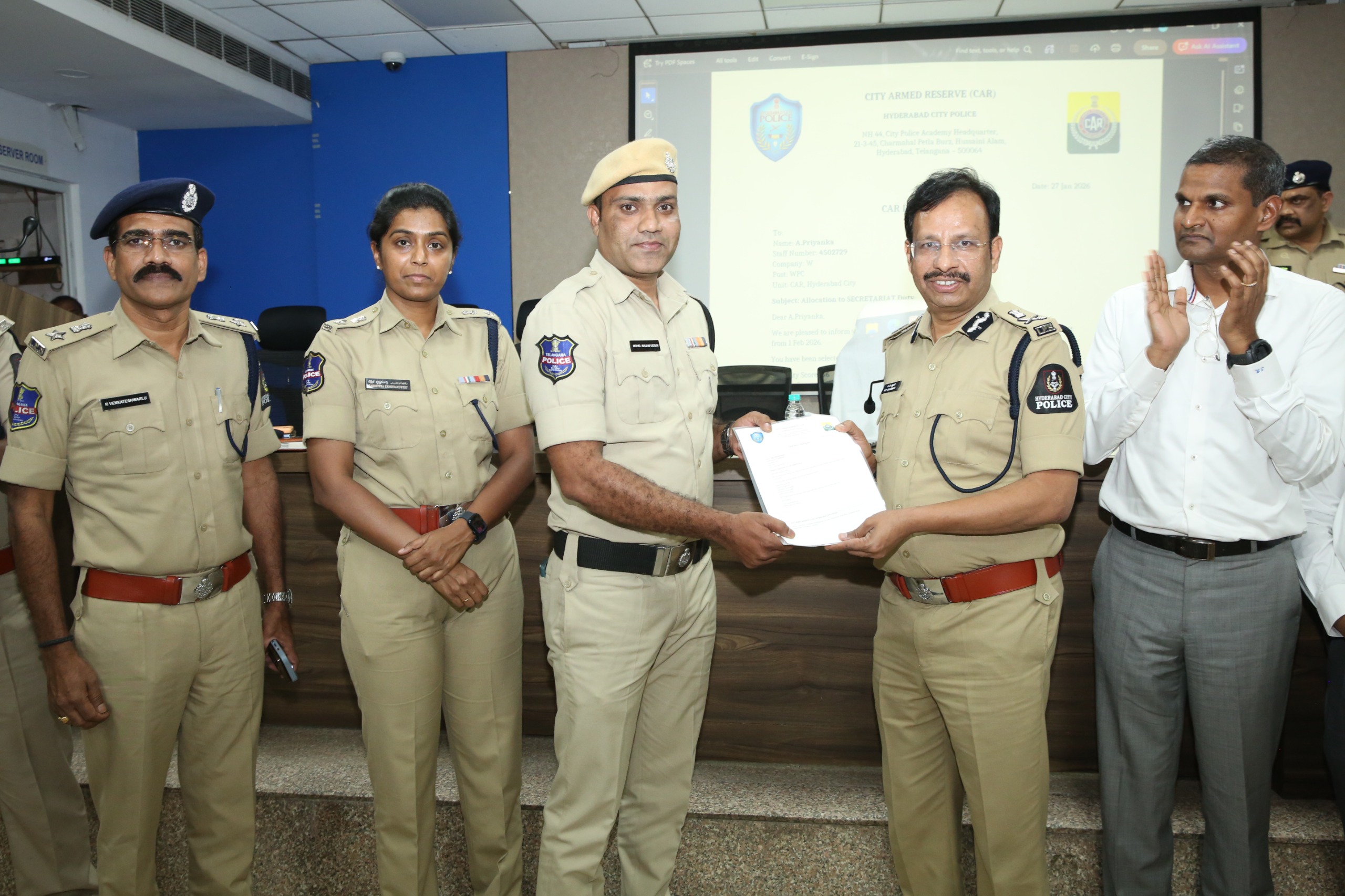 Generative AI-Based Duty Allocation System Launched by V C Sajjanar