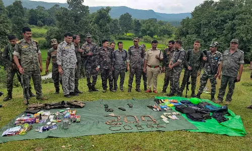 Chhattisgarh: Naxal Arms, Explosive Dumps Recovered in Bastar Jungles