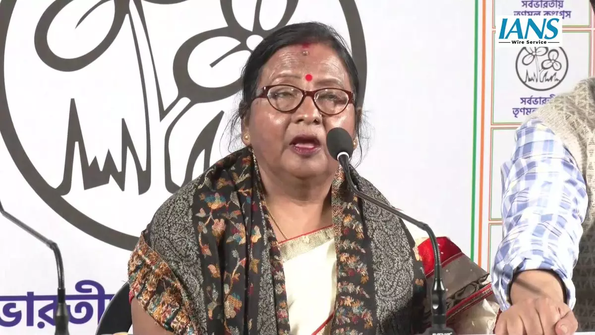 Wife Of Bengal BJP MP Joins TMC Wife Of Bengal BJP MP Joins TMC