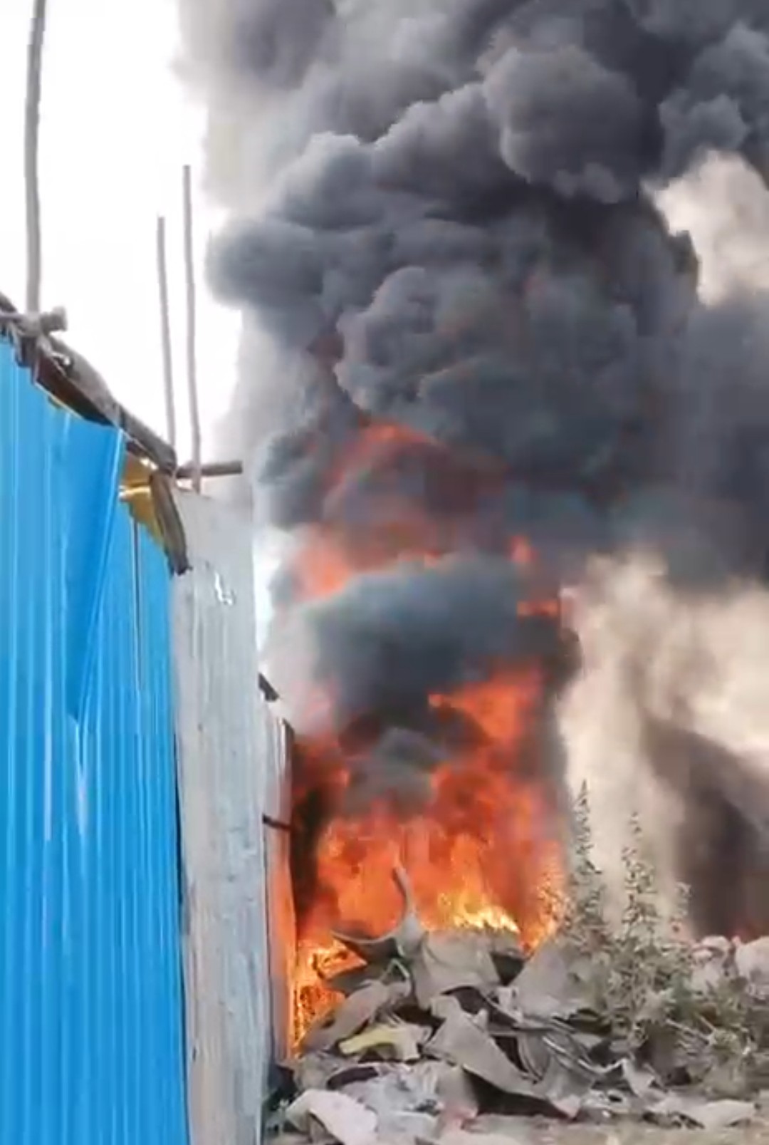 Fire Breaks Out at Idol Makers’ Godown in Hyderabad