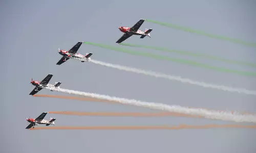 Surya Kiran Team Thrills Hyderabad, Inspires Next-gen