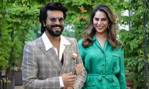 Mega Double Joy: Ram Charan and Upasana Expecting Twins this January Mega Double Joy: Ram Charan and Upasana Expecting Twins this January