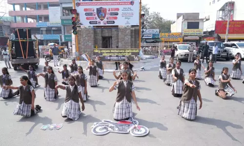 Police Use Flash Mob to Promote Road Safety Awareness