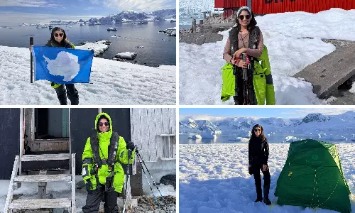 Hyderabad’s Sneha Becomes First Two-Time Kidney Transplant Recipient to Reach Antarctica