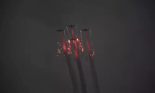 Wings India 2026: Begumpet Airport Transforms Into Public Spectacle Of Stunts And Song Wings India 2026: Begumpet Airport Transforms Into Public Spectacle Of Stunts And Song