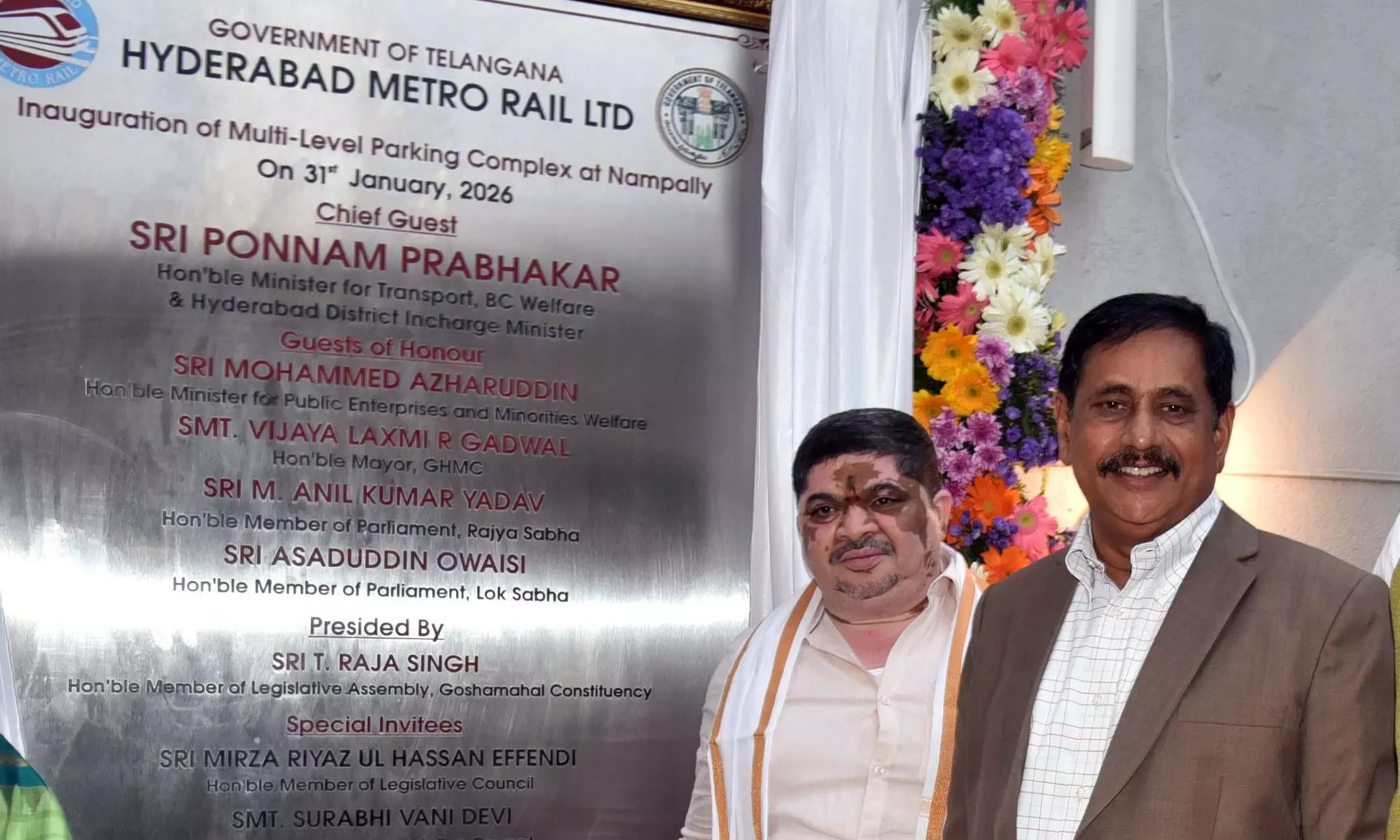 Multi-level Parking Complex Opens in Nampally Multi-level Parking Complex Opens in Nampally