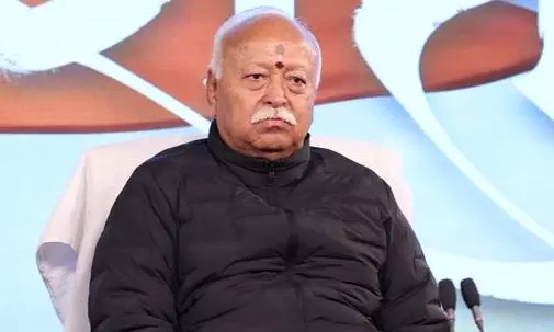 Bhagwat Meets Bureaucrats and Tollywood Stars in Hyderabad Bhagwat Meets Bureaucrats and Tollywood Stars in Hyderabad