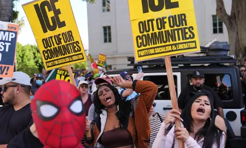 Thousands Demonstrate In Minnesota And Across US To Protest ICE