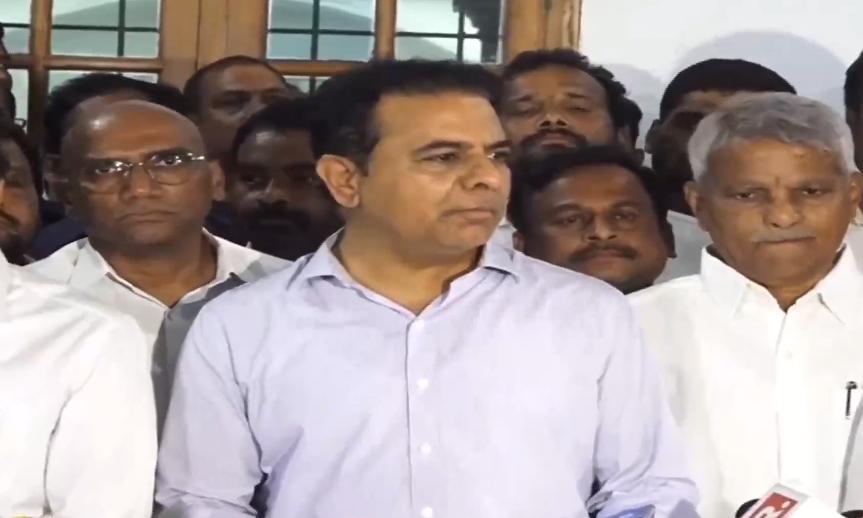 KTR Calls SIT Probe of KCR a Diversionary Tactic