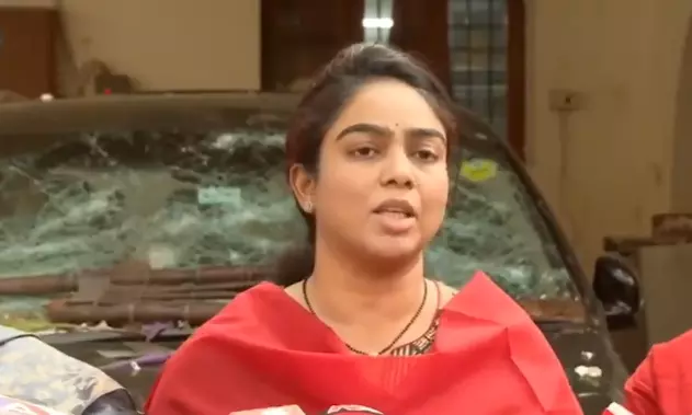 Ambati’s Daughter Asks Dy CM to Own Up Responsibility for Attack on Their House