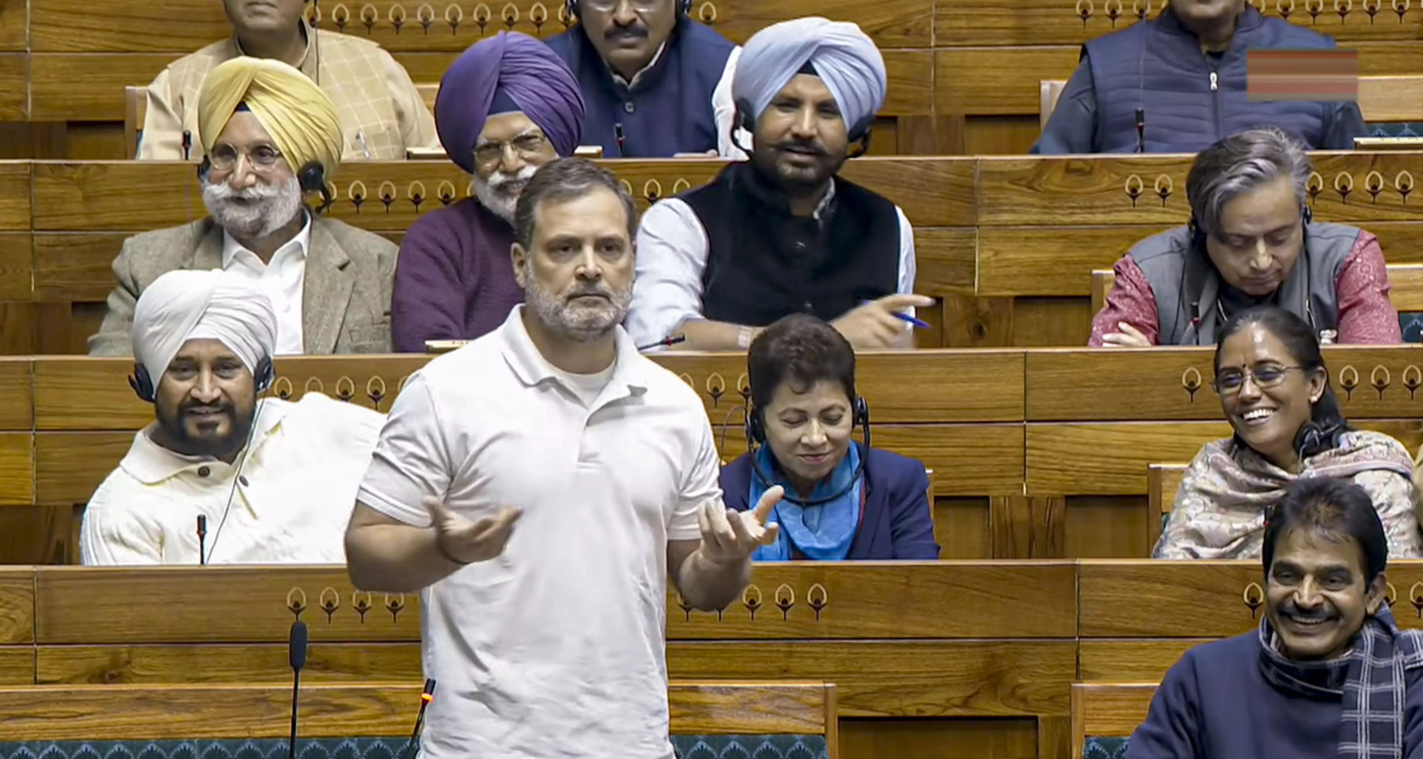 Rahul, Rajnath Clash in LS Over Gen Naravanes Unpublished Memoir