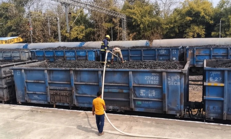 Fire Breaks Out In Coal-laden Goods Train At Odisha’s Turekela Station