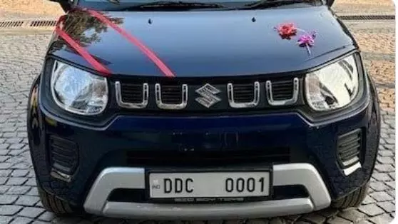 AP Man Buys Indias Expensive Number Plate DDC 001 AP Man Buys Indias Expensive Number Plate DDC 001