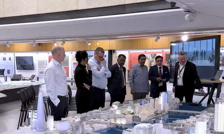 Officials Led by Minister Narayana Visit London to Study Tourism Projects