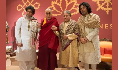 Amjad Ali Khan and Sons Win Grammy for Dalai Lama Album Amjad Ali Khan and Sons Win Grammy for Dalai Lama Album