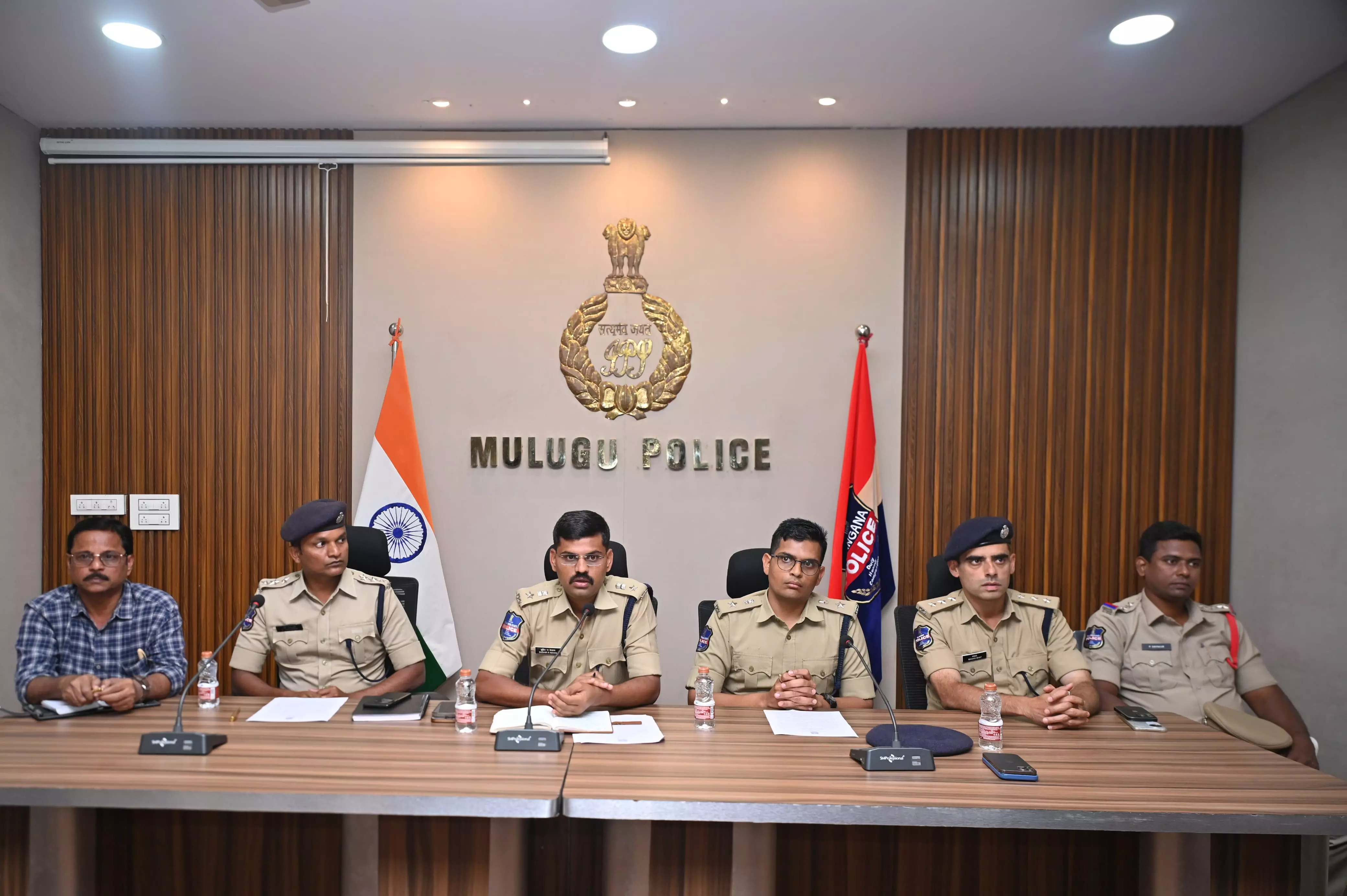 Strong Policing Helps In Success of Medaram Jatara: SP Strong Policing Helps In Success of Medaram Jatara: SP