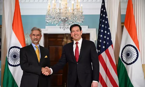 EAM Jaishankar Meets Marco Rubio in Washington