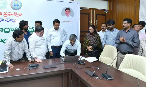 Road Safety Pledge Website Launched at Telangana Secretariat