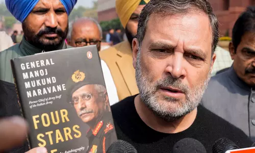 Rahul Shows Naravane ‘Memoir’, Targets PM Over Ladakh Standoff