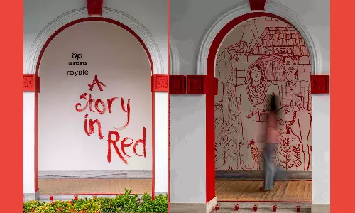 Red, Layer by Layer: An Immersive Art House Opens in Fort Kochi