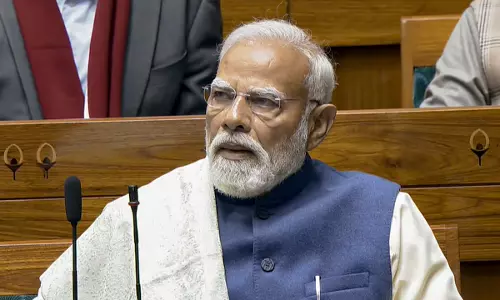 Opposition Stir Puts Off Modi’s Lok Sabha Speech