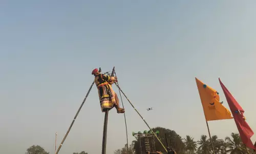 Devotees Throng Sri Mylaralingeshwara Temple for Karnikotsava