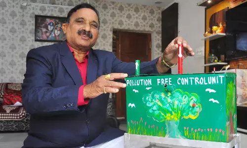 Vizag’s Father-Daughter Team Patents Low-Cost Anti-Pollution Device