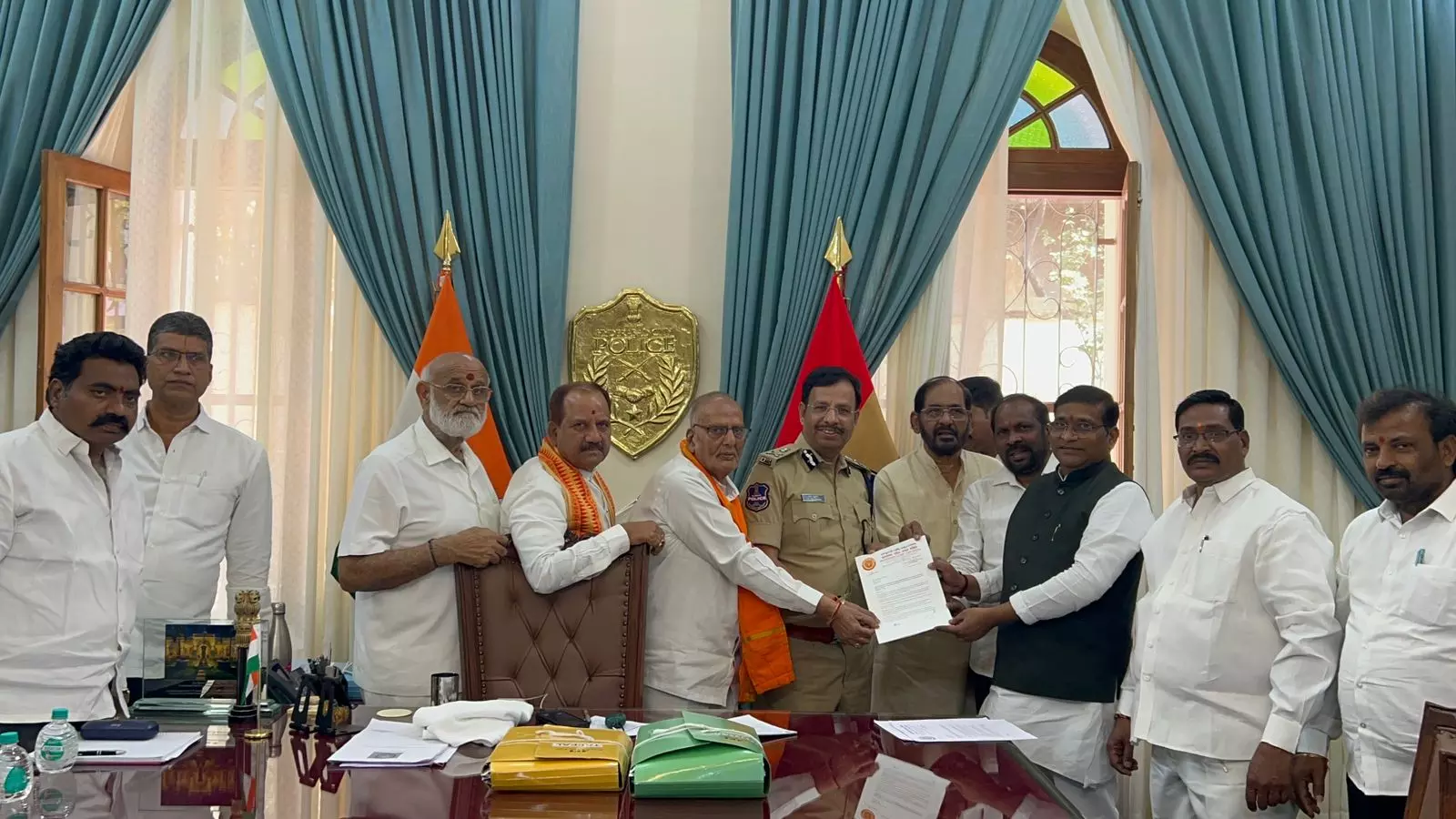 Ganesh Utsav Samithi Urges Sajjanar to Deport Rohingyas Staying in Hyderabad Ganesh Utsav Samithi Urges Sajjanar to Deport Rohingyas Staying in Hyderabad