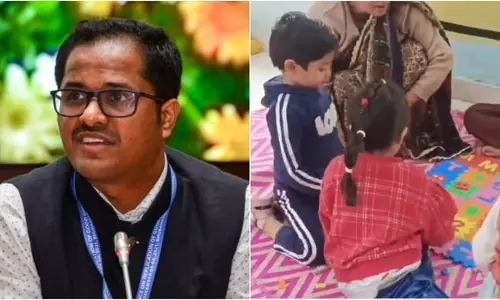 Madhya Pradesh IAS Officer Enrols Daughter in Anganwadi Centre, Wins Praise