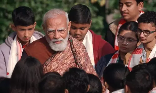 Focus On Life, Not Just Marks: Modi Focus On Life, Not Just Marks: Modi