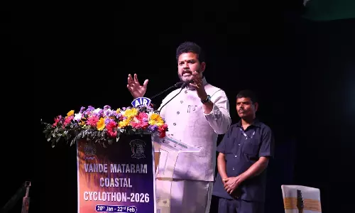 Rammohan Naidu lauds CISF at Vande Mataram Cyclothon