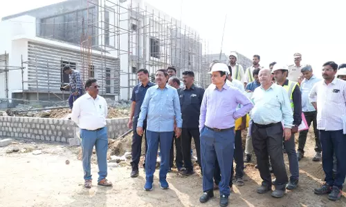 Amaravati works progressing