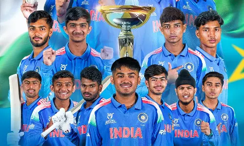 Mhatre-Led Victorious India U-19 WC-Winning Team Receives Grand Welcome On Arrival