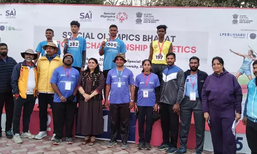 Prakasam’s Prasanna Wins Gold at Special Olympics in Delhi