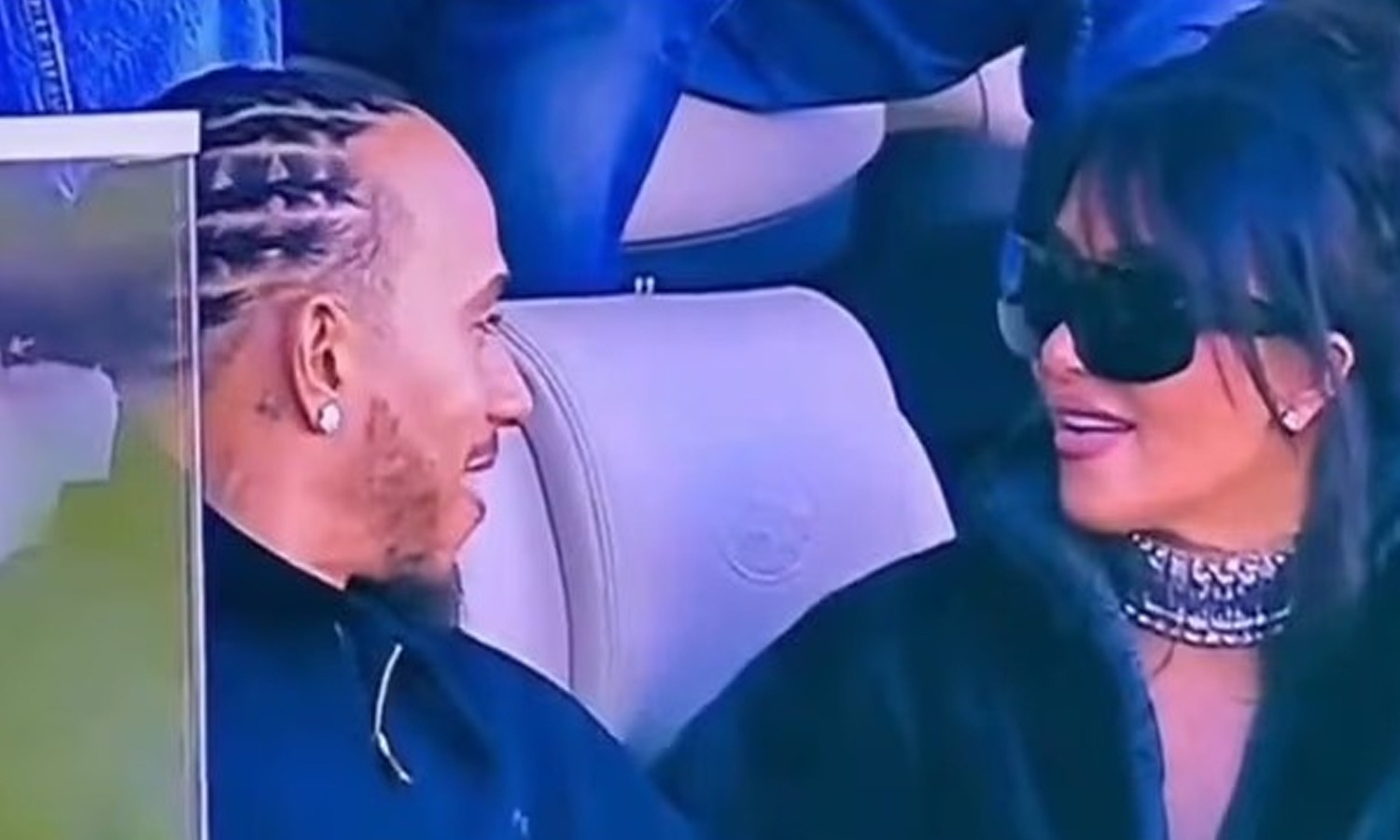 Kim Kardashian, Lewis Hamilton Make First Public Appearance Together