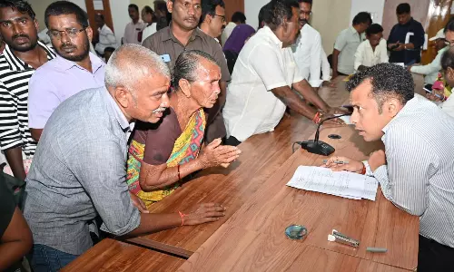 Land Issues Dominate Grievances At Public Redressal Meet In Nellore