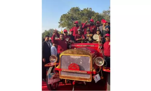 111-Year-Old Fire Engine Maintained by SCR Wins Two Trophies at Vintage Rally