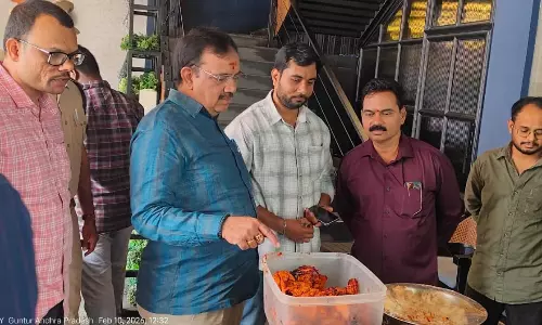 Food Safety, Legal Metrology Teams Seize 101 kg Stale Food in Guntur Inspections