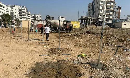 HYDRAA Seals Encroached Kondapur Lake