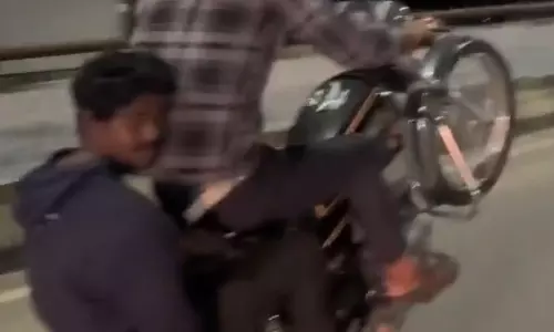 Dont Ruin Your Golden Future for Social Media Likes: Hyderabad CP Warns Against Bike Stunts