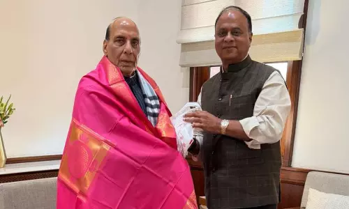 MP Seeks Restoration Of NCC Unit At TRR College; Rajnath Assures Review