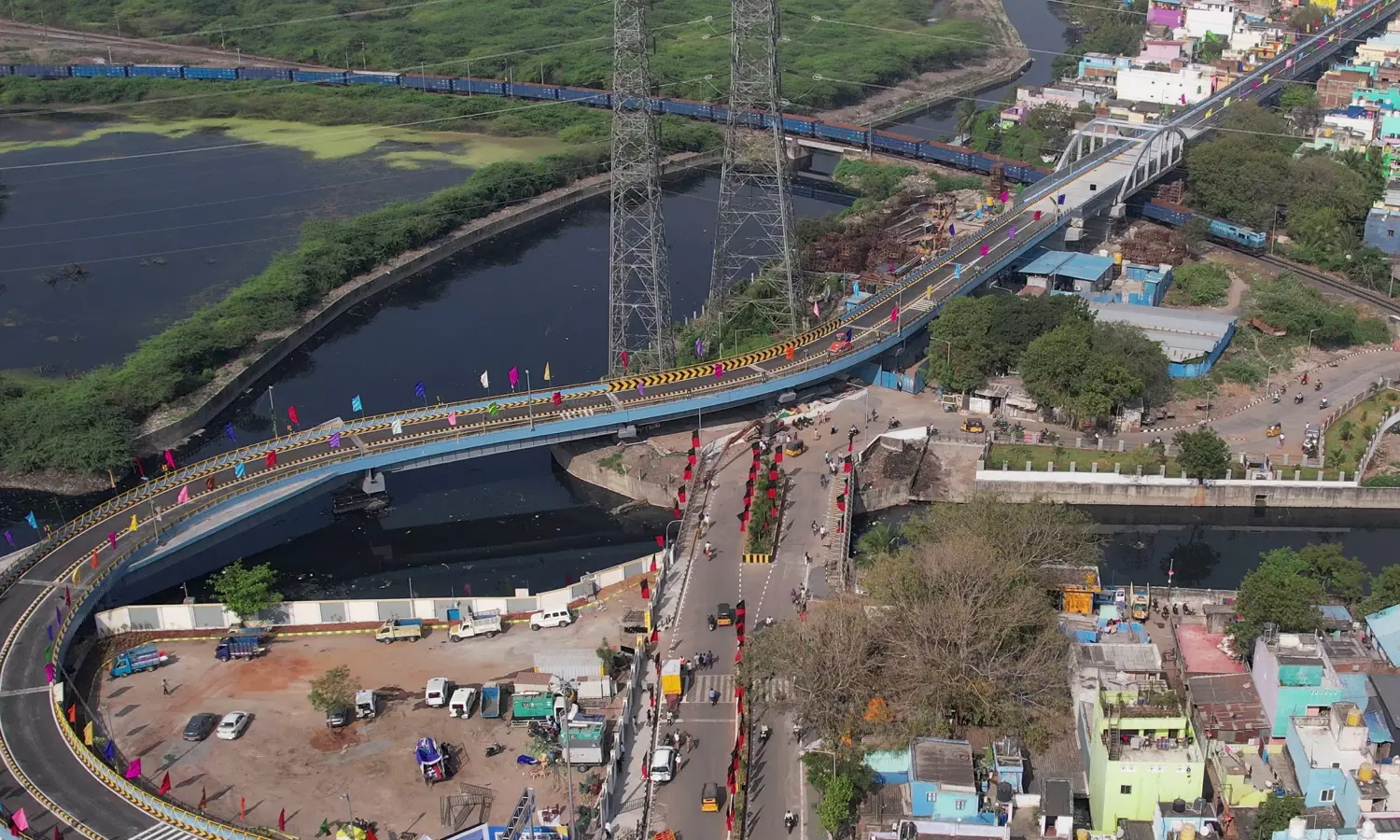 Korukkupet Residents Breathe Easy as Flyover is Thrown Open