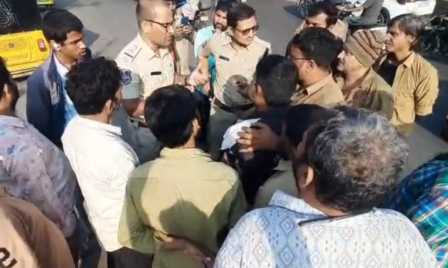 Transport Unions Participated in The Strike