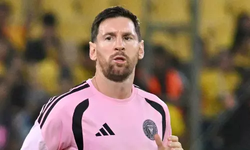 Messi Has Strained Left Hamstring, Could Affect Availability For Inter Miamis Opener Messi Has Strained Left Hamstring, Could Affect Availability For Inter Miamis Opener