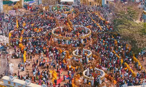 Medaram Hundi Collection Touches Rs 13.51 Crore Medaram Hundi Collection Touches Rs 13.51 Crore