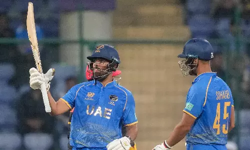 Sharma, Sohaib Fifties Rescue UAE Victory Chase Against Canada Sharma, Sohaib Fifties Rescue UAE Victory Chase Against Canada