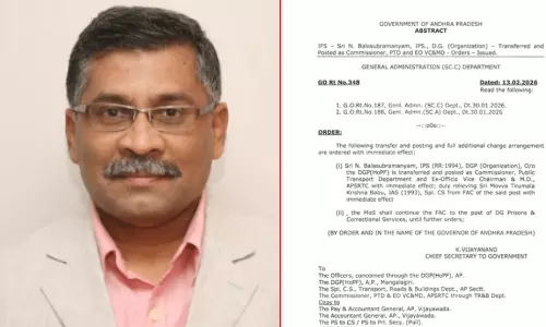 N. Balasubramanyam is New Transport Commissioner